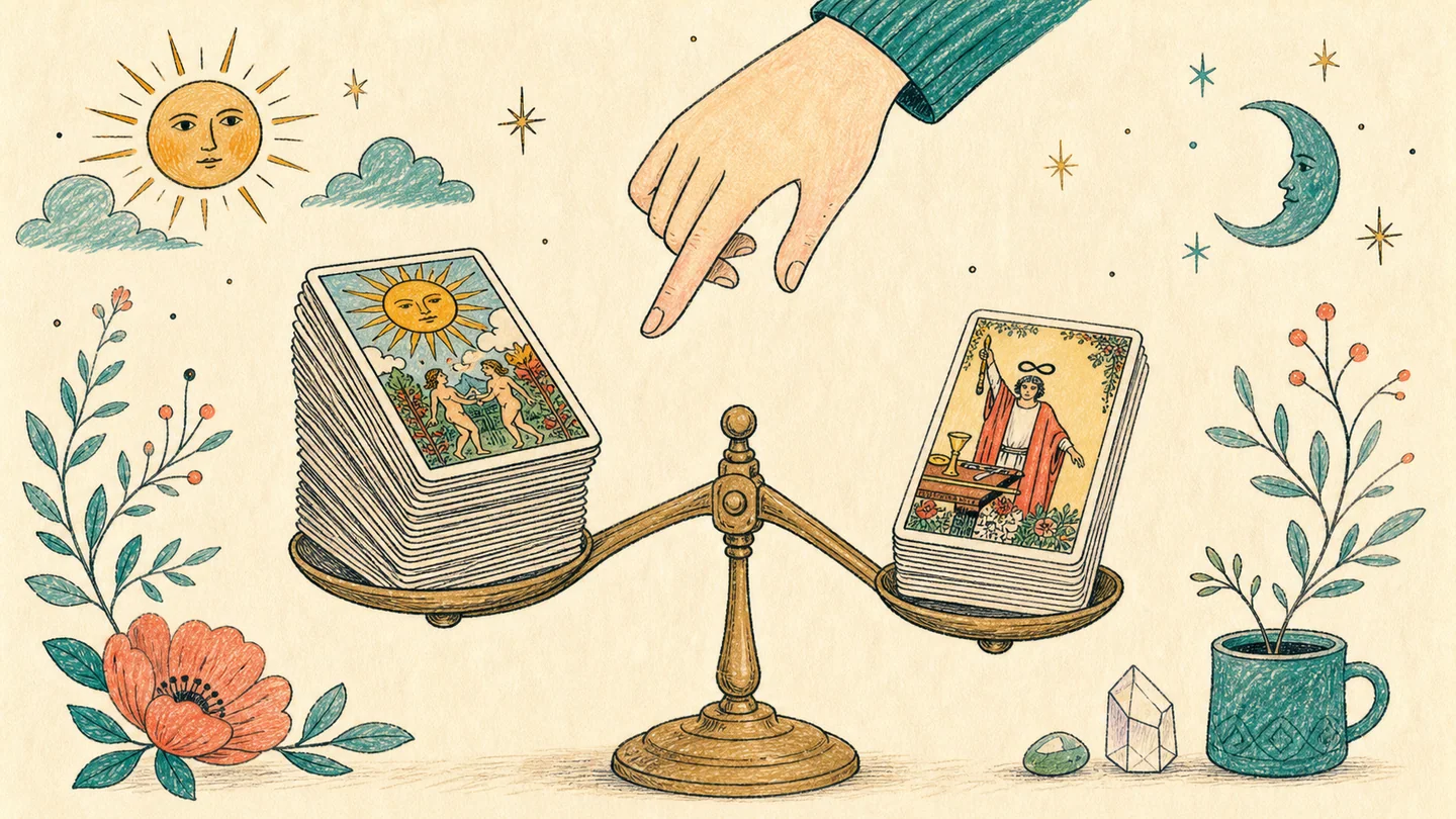 78 Cards or 22? The Truth Behind Choosing Tarot Card Sets for Divination主题插图
