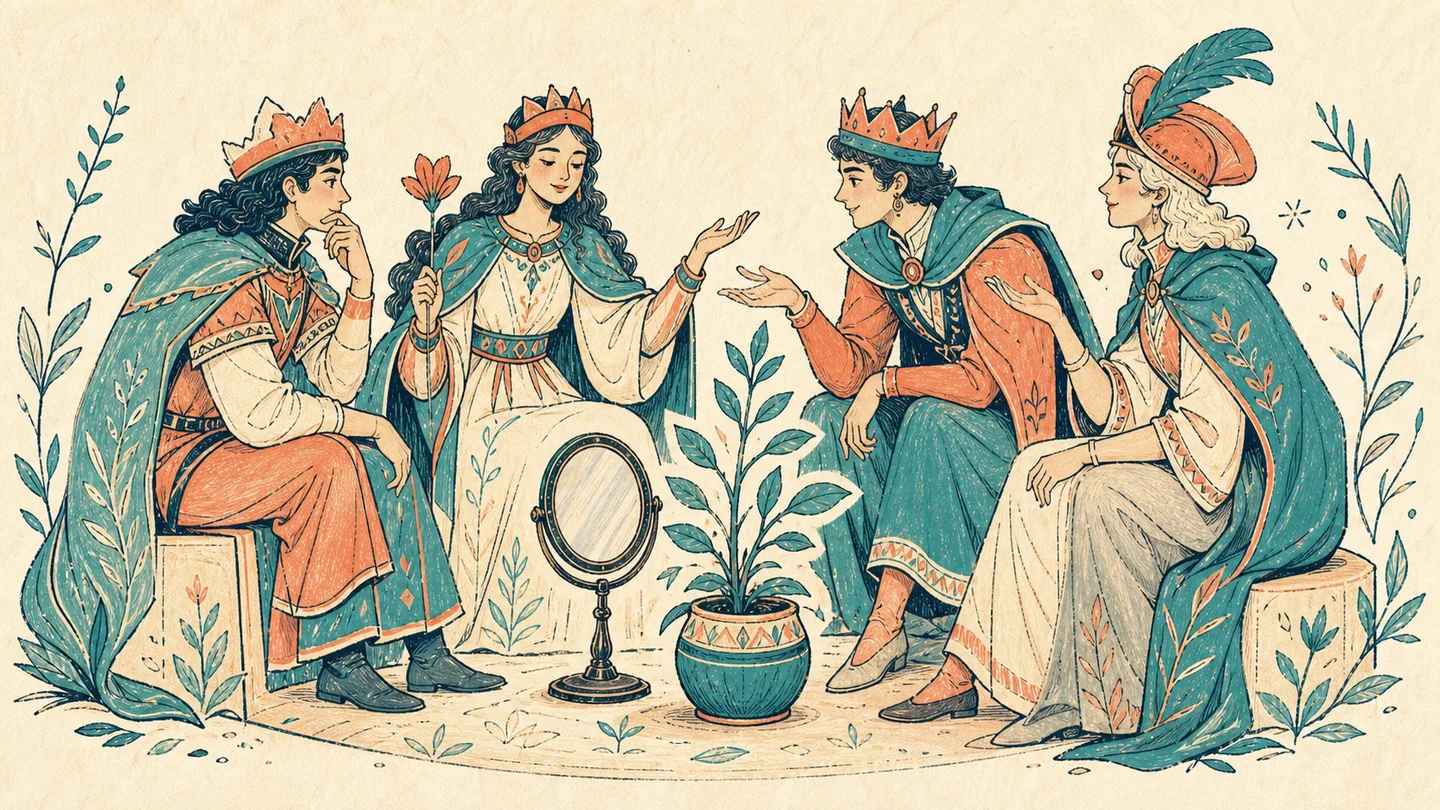 Court Cards: More Than Just "Someone," They Are Your Four Inner Energies主题插图