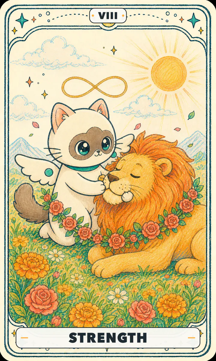 Strength Tarot card image