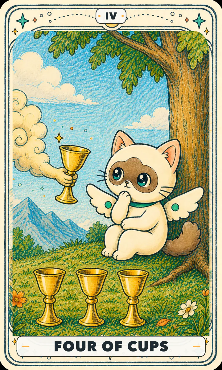 圣杯4牌面