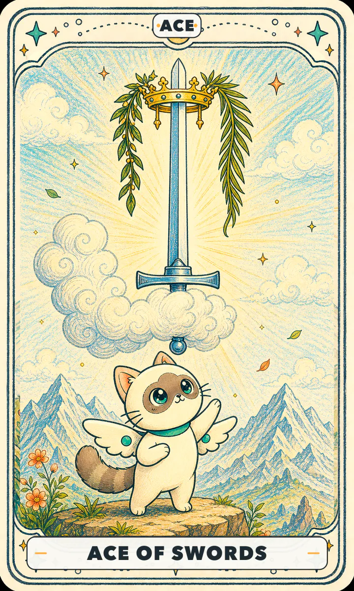 Ace of Swords Tarot card image